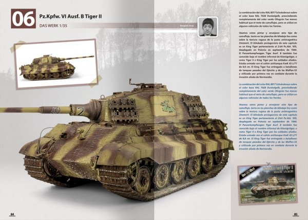 Ammo by Mig 6303 How to Paint Mid WWII German Tanks (Feb 1943 - Sep 1944) (Bilingual English &amp; Spanish)