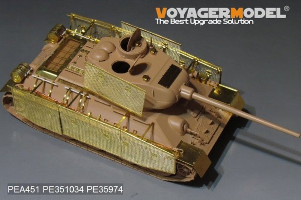 Voyager Model PEA451 WWII Russian T-34/85 &quot;Thoma shields&quot; wire mesh schürzen (GP) 1/35