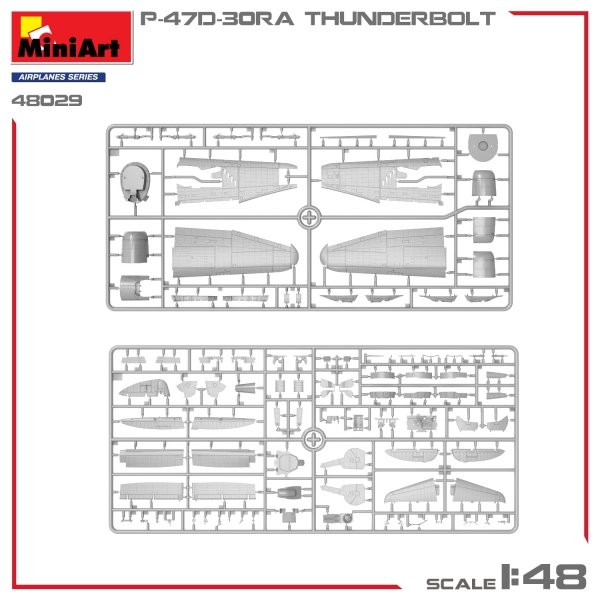MiniArt 48029 P-47D-30RA THUNDERBOLT - Advanced Kit 1/48