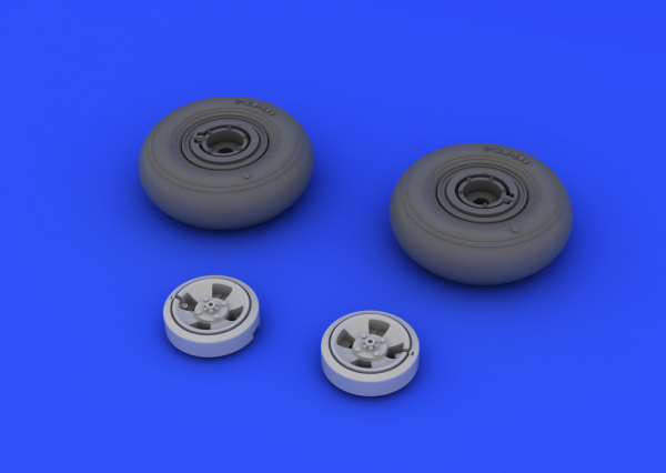 Eduard 648115 Spitfire wheels - 4 spoke 1/48 (EDUARD)