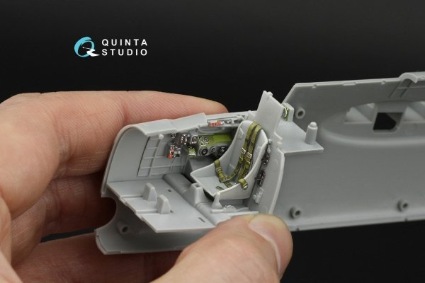 Quinta Studio QD48647 Boston III (DB-7B) 3D-Printed &amp; coloured Interior on decal paper (HK models) 1/48