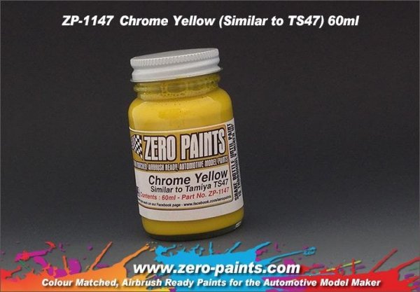 Zero Paints ZP-1147 Chrome Yellow Paint (Similar to TS47) 60ml