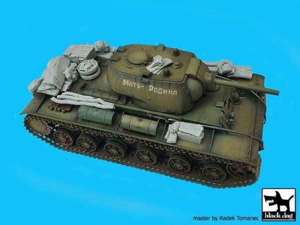 Black Dog T35226 Soviet heavy tank KV -1 accessories set 1/35