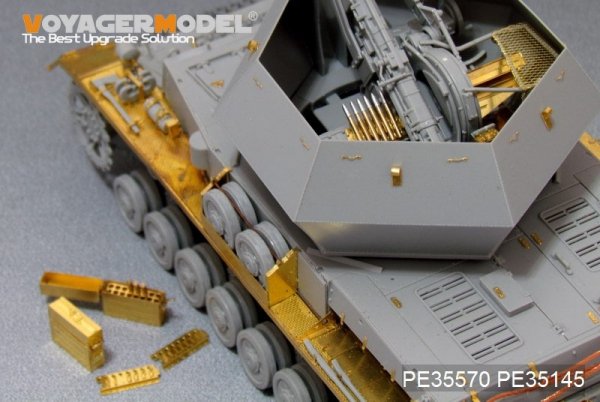 Voyager Model PE35570 WWII German FlakPanzer IV Ostwind For DROGON 6550 1/35