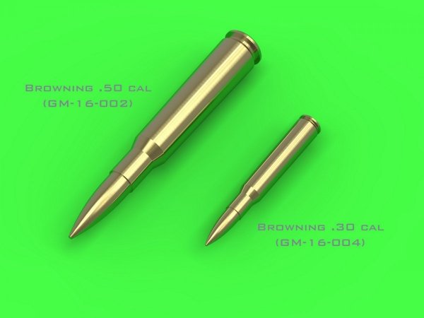 Master GM-16-004 M1919 Browning .30 caliber (7,62mm) - naboje (25sztuk) 1/16