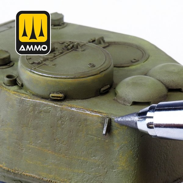 AMMO of Mig Jimenez 8349 Lock 'N Load - Weathering Rechargable Technical Pencil