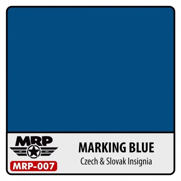 MR. Paint MRP-007 Marking Blue - Czech &amp; Slovak Insignia 30ml