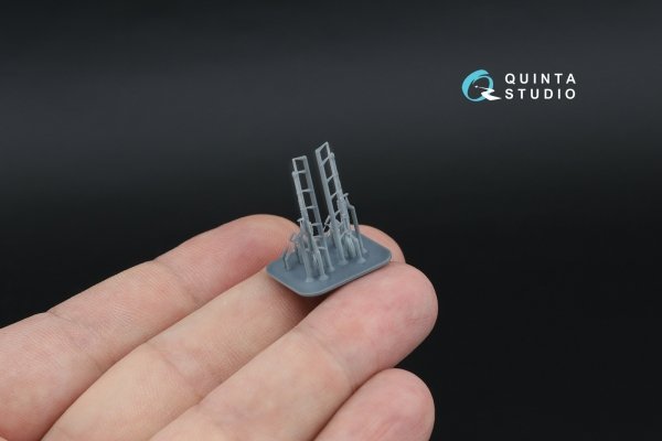 Quinta Studio QT72043 UB Machine Gun (Soviet, WWII), 2 pcs (for all kits) 1/72