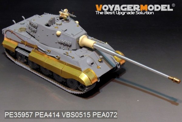 Voyager Model PE35957 WWII German King Tiger (Hensehel Turret) For HOBBYBOSS 84533 1/35