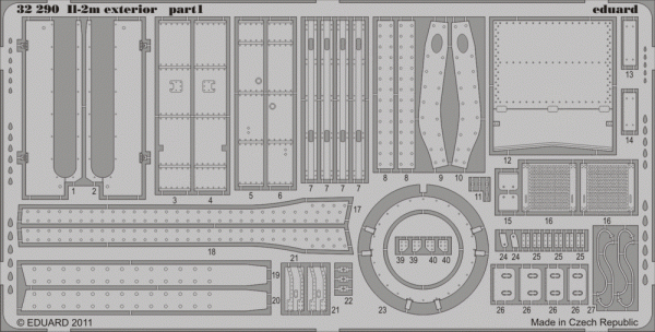 Eduard 32290 Il-2m exterior HOBBY BOSS (1:32)