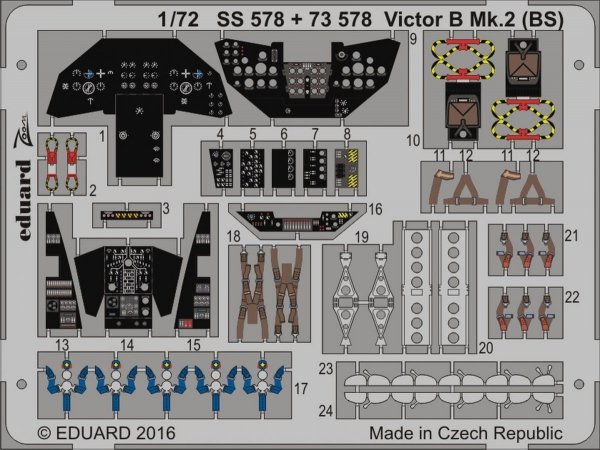 Eduard SS578 Victor B Mk.2 (BS) AIRFIX 1/72
