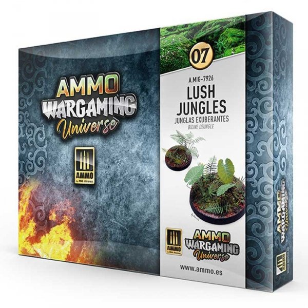 AMMO of Mig Jimenez 7926 AMMO WARGAMING UNIVERSE 07 - Lush Jungles