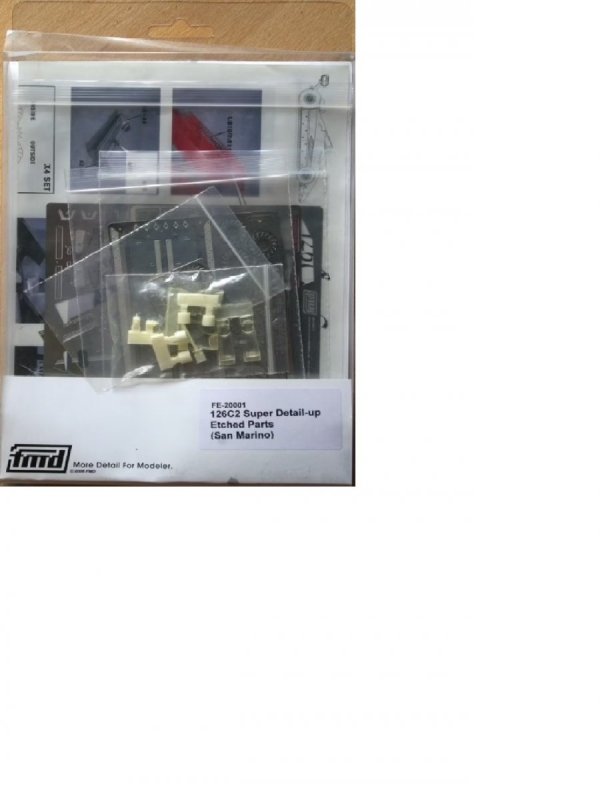 KA Models FE-20001 Ferrari 126C2 Super Detail-up (San Marino)  Fujimi 1/20