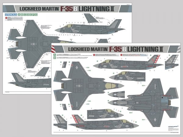 Tamiya 61125 Lockheed Martin F-35B Lightning II 1/48