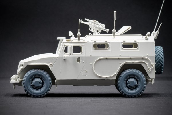 ScaleX WM 35016 GAZ Tiger V2 (with shield) Ordinary wheel set (for Meng) 1/35