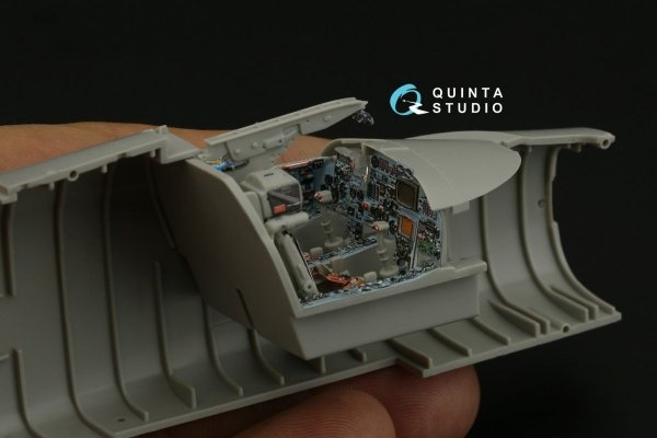Quinta Studio QD48238 Su-24M 3D-Printed &amp; coloured Interior on decal paper ( Trumpeter ) 1/48