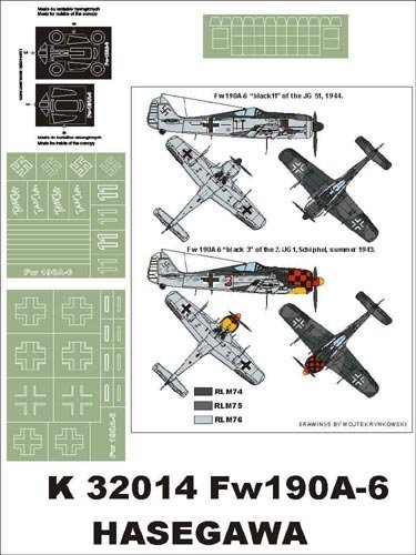 Montex K32014 Fw-190 A-6 1/32