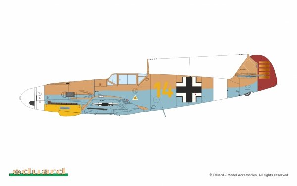 Eduard 2112 AFRIKA DUAL COMBO 1/72