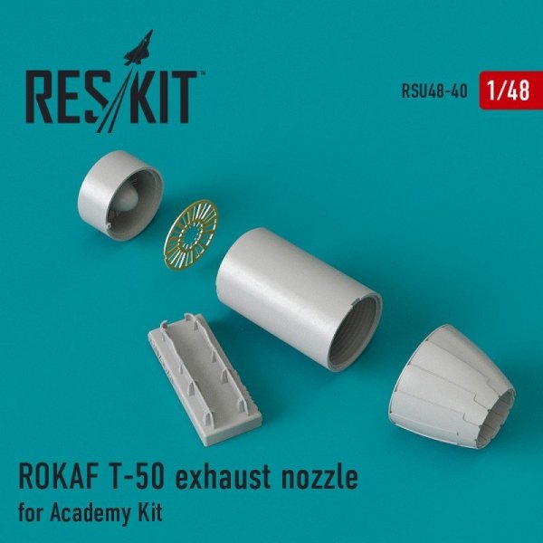 RESKIT RSU48-0040 ROKAF T-50 exhaust nozzle for Academy kit 1/48