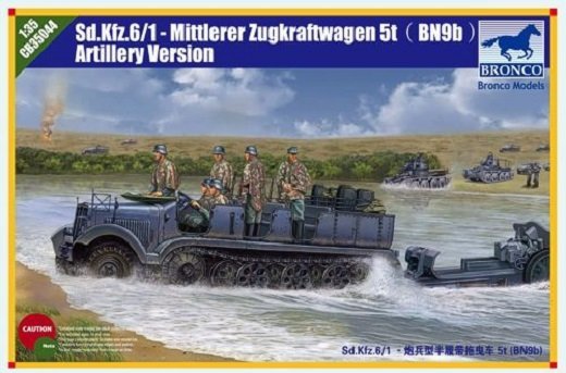 Bronco CB35044 Sd.kfz 6 5(t) Typ BN9 Artillery Version