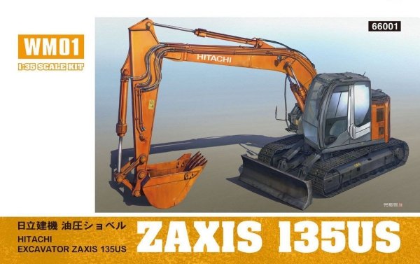 Hasegawa WM01 Hitachi Excavator Z Axis 135 US (1:35)