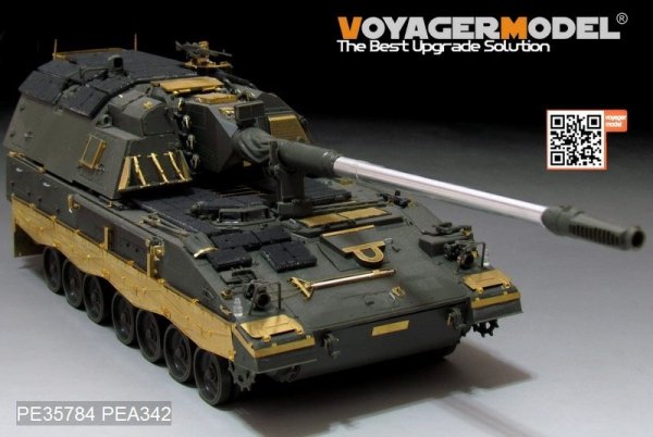 Voyager Model PE35784 Modern German PzH2000 SPH w/ADD-ON Amoured basic (atenna base include) (For MENG TS-019) 1/35