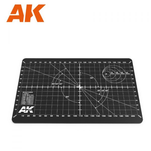 AK Interactive AK9313 DOUBLE SIDE CUTTING MAT (A5)