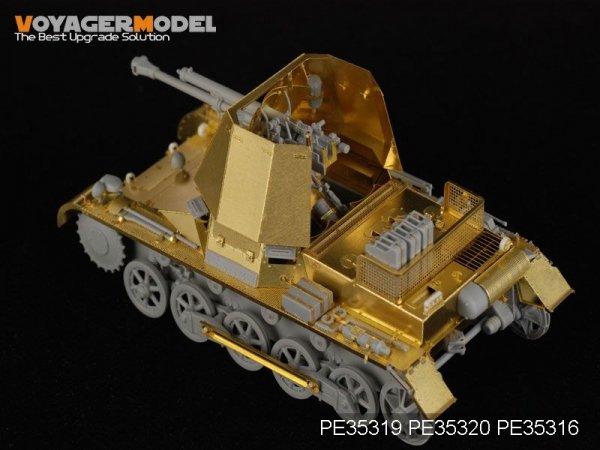 Voyager Model PE35319 WWII German 47mm PaK(t) Panzerjager I Basic For DRAGON 6230 1/35