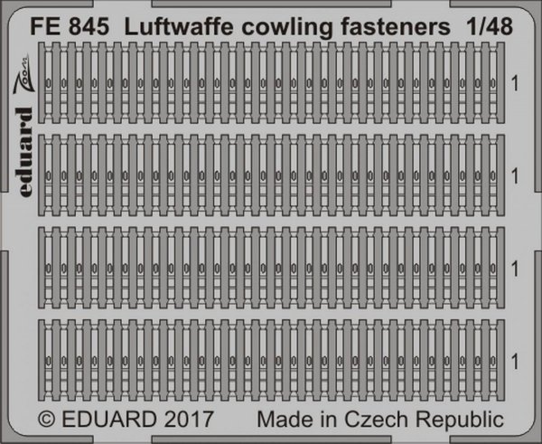 Eduard FE845 Luftwaffe cowling fasteners 1/48