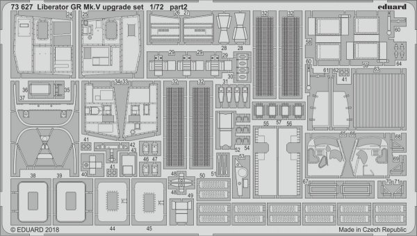 Eduard 73627 Liberator GR Mk.V upgrade set EDUARD 1/72