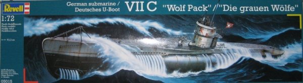 Revell 05015 German Submarine VII C Wolf Pack (1:72)