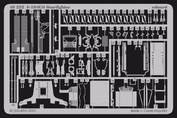 Eduard 49222 F-104C/ J 1/48 Hasegawa