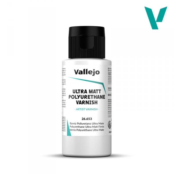 Vallejo 26653 Ultra Matt Polyurethane Varnish 60ml