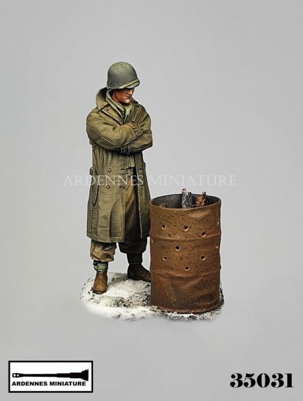 Ardennes Miniature 35031 US SOLDIER - BELGIUM 1944-1945 1/35
