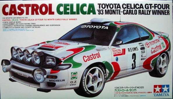 Tamiya 24125 Castrol Celica ('93 Monte-Carlo Winner) (1:24)
