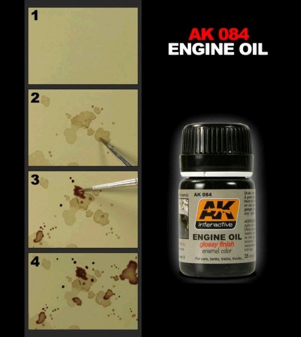 AK Interactive AK084 Fresh Engine Oil 35ml
