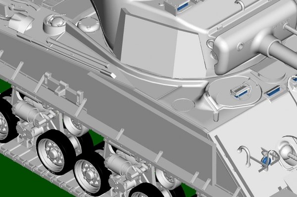 I Love Kit 61621 M4A3E8 Thunder VII - US Medium Tank 1/16