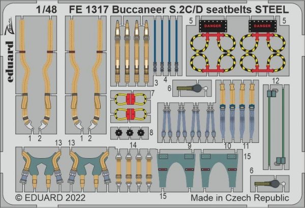 Eduard BIG49358 Buccaneer S.2C/ D AIRFIX 1/48