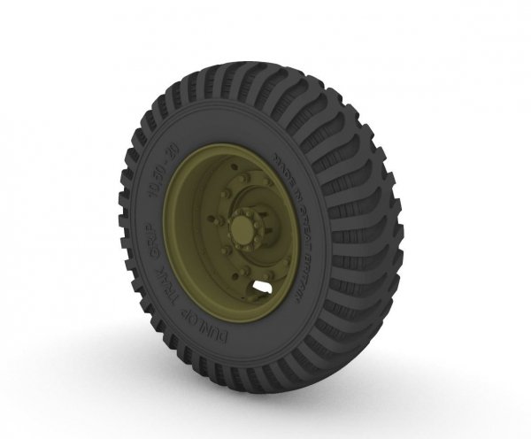 Panzer Art RE35-683 Leyland “Retriever” Road wheels (Dunlop) 1/35