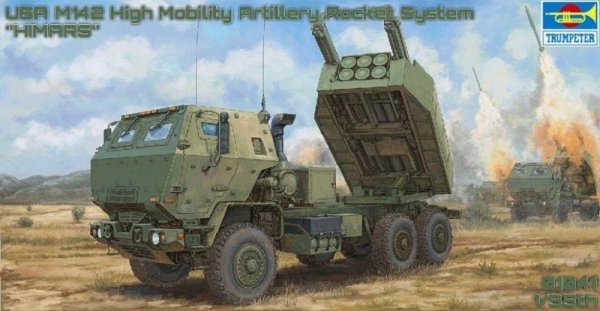Trumpeter 01041 M142 High Mobility Artillery Rocket System HIMARS 1/35