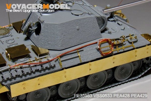 Voyager Model PE35983 WWII German Panther D Tank Late version Basic For TAKOM 2104 1/35