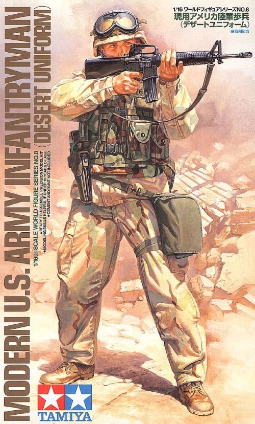 Tamiya 36308 Modern US Army Infantryman (1:16)