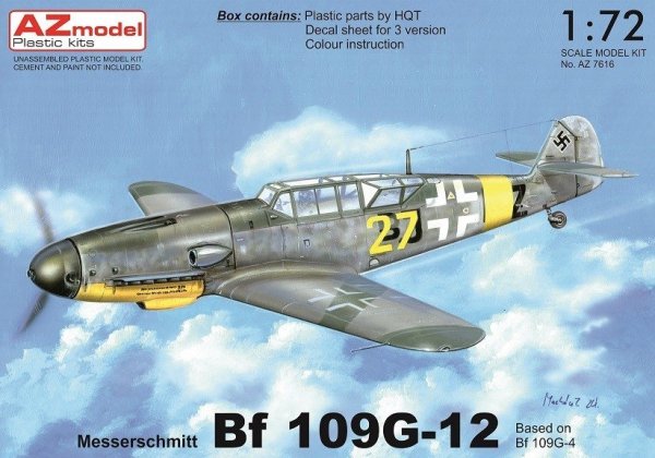 AZ Model AZ7616 Bf 109G-12 1/72