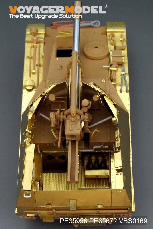 Voyager Model PE35958 WWII German self-propelled howitzer Wespe basic For TAMIYA 35200/35358 1/35