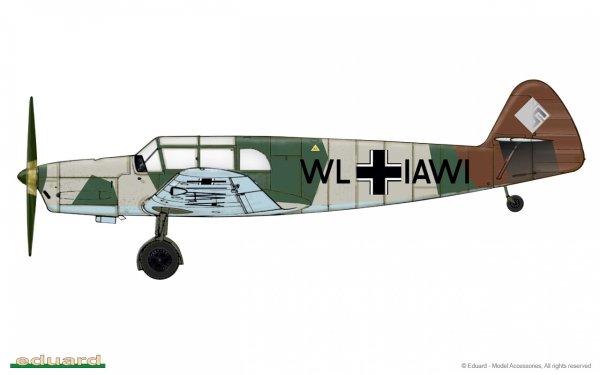 Eduard 8078 Bf 108 1/48