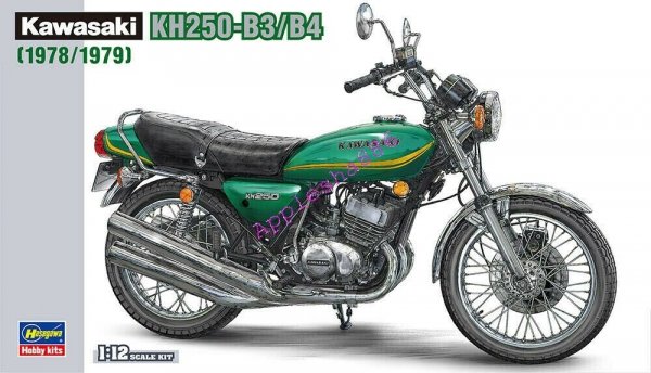 Hasegawa 21508 BK8 Kawasaki KH250-B3/B4 (1978/1979) 1/12