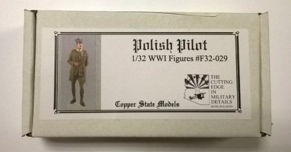 Copper State Models F32-029 Polish pilot 1:32