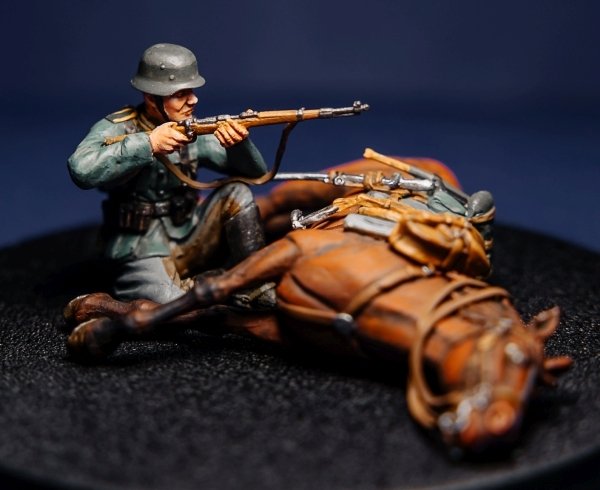 Toro 35F151 Strzelający Niemiecki Kawalerzysta (1) - Wrzesień 1939 1/35