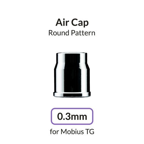 Gaahleri 47712 0,3 mm Round Pattern Nozzle Air Cap for Mobius TG