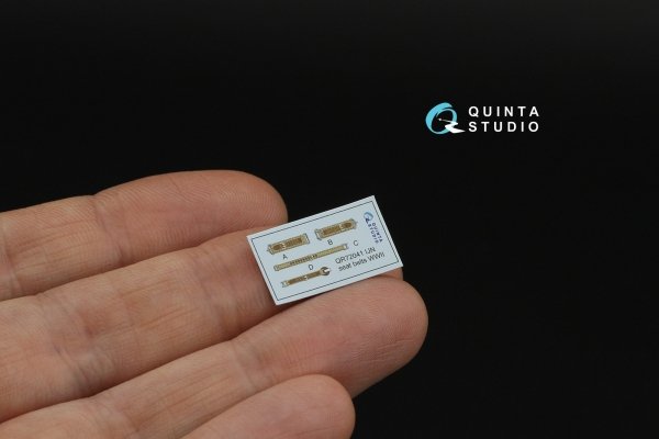 Quinta Studio QR72041 WWII Imperial Japanese Navy seat belts (for 2 seats) (All kits) 1/72